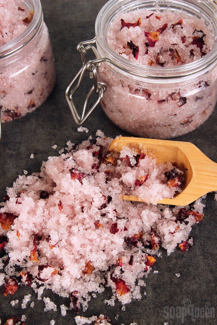 Homemade bath salts | Vegan & Cruelty free